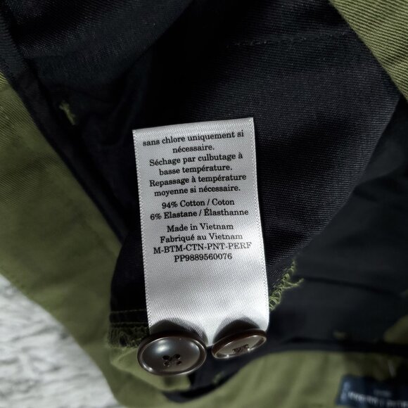 Everlane Uniform Performance Chino Slim Fit Pants Men's Size 31 x 30 Green - Picture 5 of 7